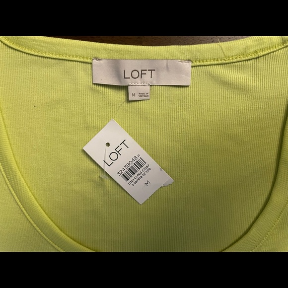 NWT LOFT LONG SLEVEE SCOOP NECK SIZE M - Picture 7 of 8